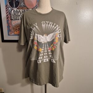 BILLY MF STRINGS BMFS Tee Shirt 2X XL olive Army Green Brown Unisex